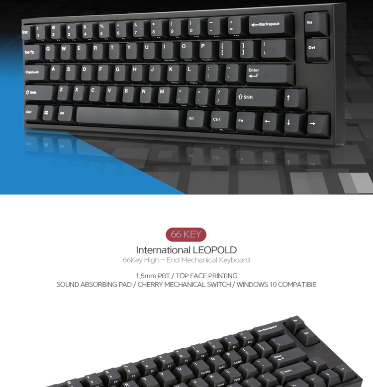 leopold 利奥博德 fc660m pd 黑色 zfrontier 装备前线