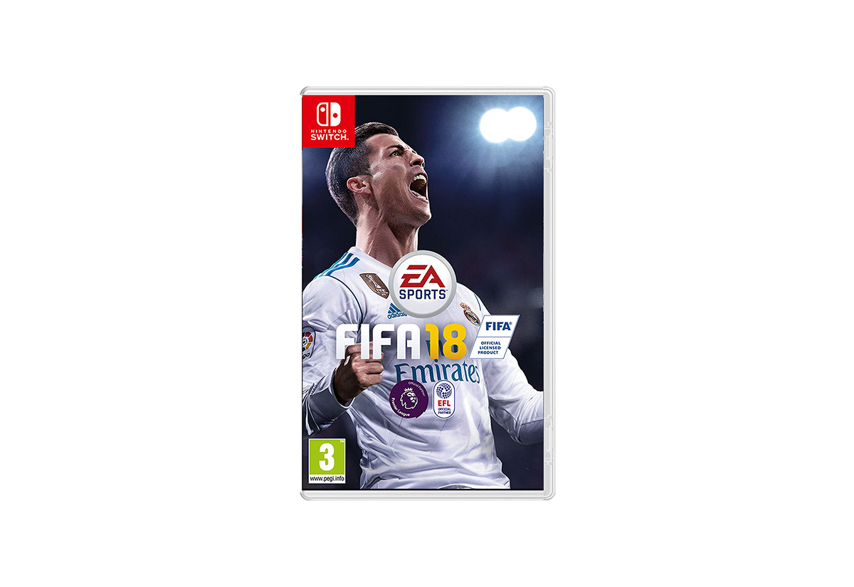 Switch 游戏卡 Fifa18 标准版英文 Zfrontier 装备前线