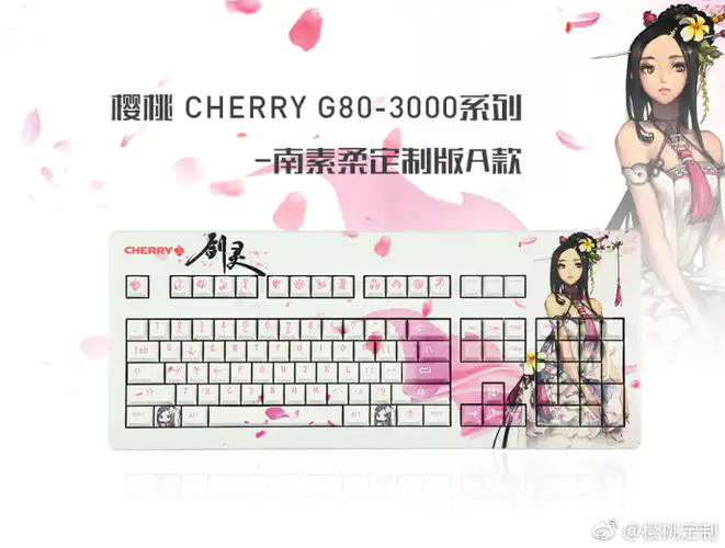 Cherry 樱桃定制客制化个性键帽机械键盘- zFrontier 装备前线