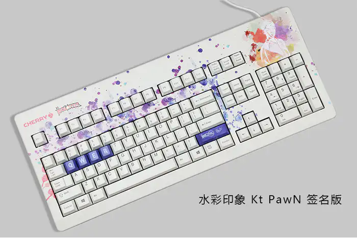Cherry 樱桃定制客制化个性键帽机械键盘- zFrontier 装备前线
