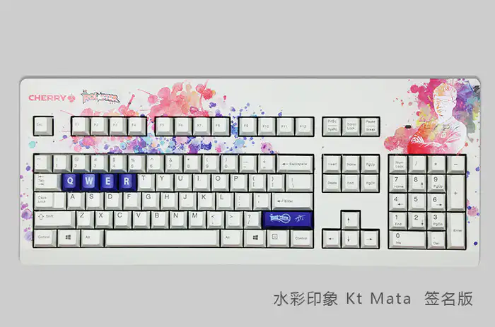 Cherry 樱桃定制客制化个性键帽机械键盘- zFrontier 装备前线