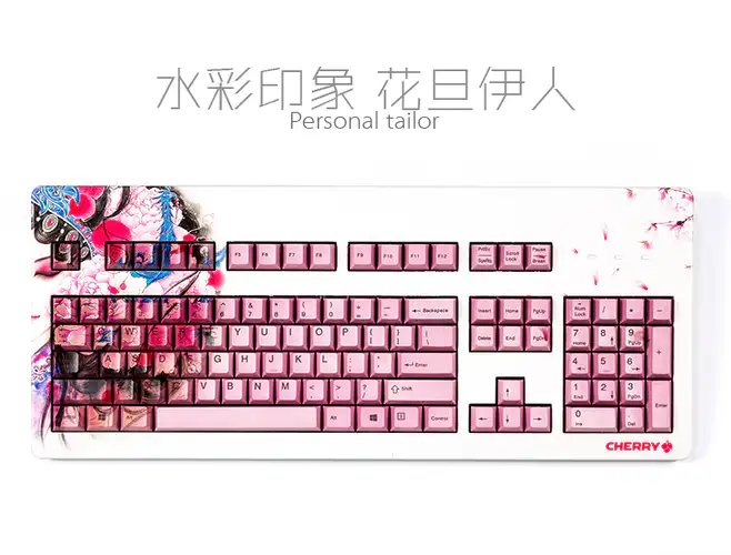 Cherry 樱桃定制客制化个性键帽机械键盘- zFrontier 装备前线