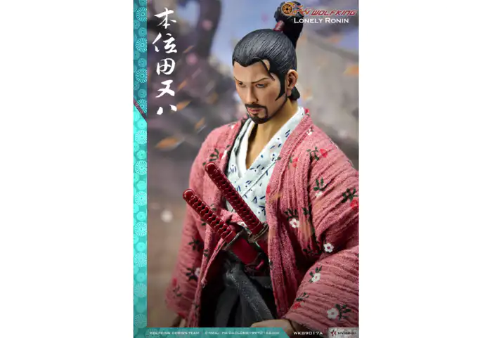 WOLFKING 1/6 浪客行-本位田又八可动人偶- zFrontier 装备前线