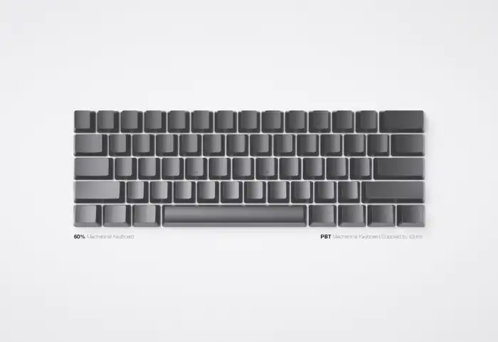 iQunix 60% 用PBT 无刻键帽- zFrontier 装备前线