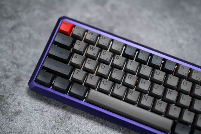 极客定制GK61XS 热插拔双模套件RGB 光棱版- zFrontier 装备前线