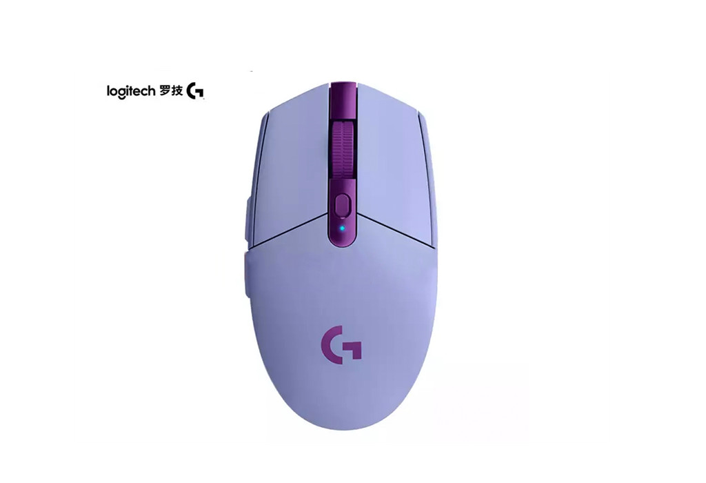 罗技g304 Lightspeed 无线鼠标紫色蓝色 Zfrontier 装备前线