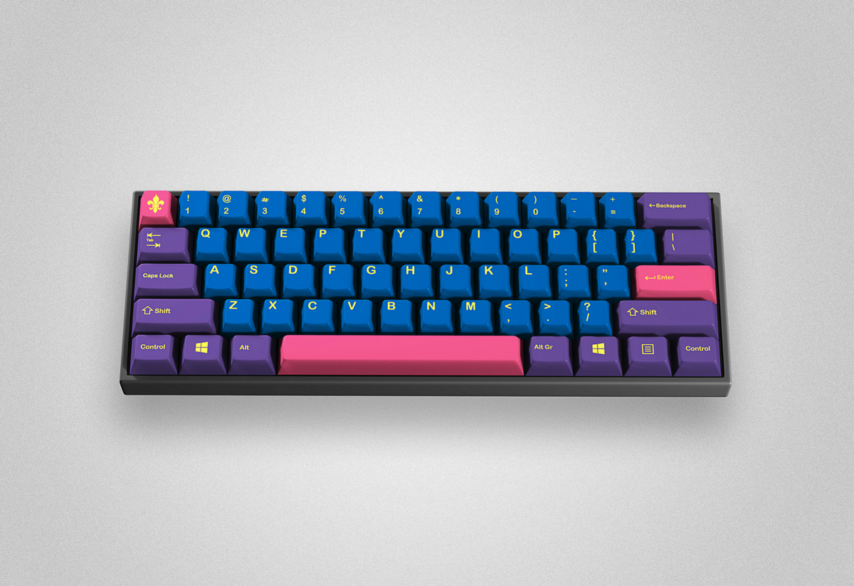 GMK Iris 鸢尾花- zFrontier 装备前线