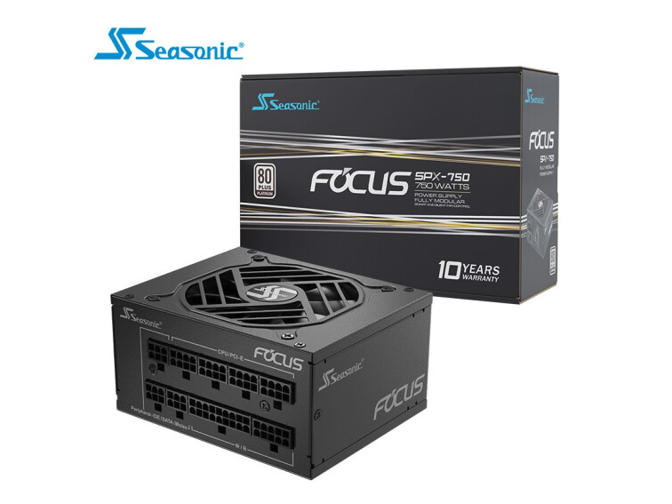 海韵FOCUS SPX750W 白金SFX电源- zFrontier 装备前线