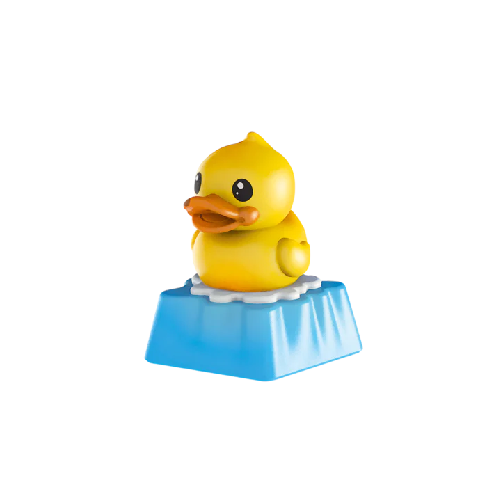 鸭游图 Zomo B.Duck 小黄鸭立体键帽盲盒- zFrontier 装备前线