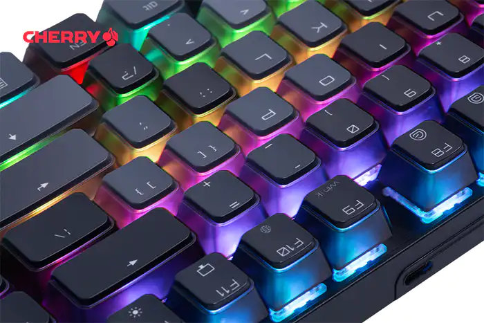 Cherry 樱桃MX8.2 Xaga 曜石RGB 无线三模机械键盘- zFrontier 装备前线