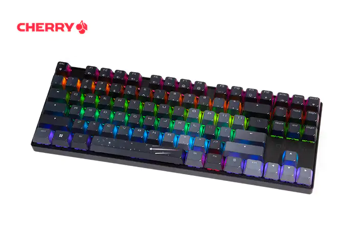 Cherry 樱桃MX8.2 Xaga 曜石RGB 无线三模机械键盘- zFrontier 装备前线