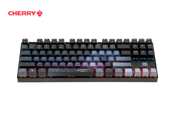 Cherry 樱桃MX8.2 Xaga 曜石RGB 无线三模机械键盘- zFrontier 装备前线