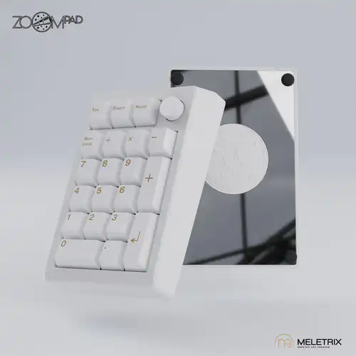 Meletrix Zoom Pad 单模客制化数字键盘套件- zFrontier 装备前线