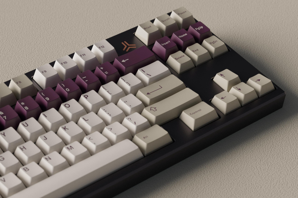 Key Kobo Violet Alert 紫警二色键帽- zFrontier 装备前线