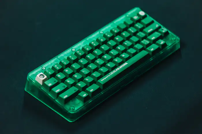 LeleLab 哥伦比亚绿ABS UV 键帽- zFrontier 装备前线