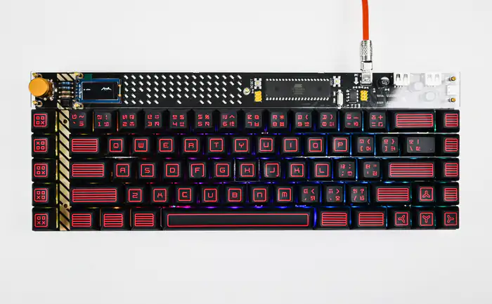 Lele76 Y2K x KAM Command 热插拔客制化机械键盘- zFrontier 装备前线