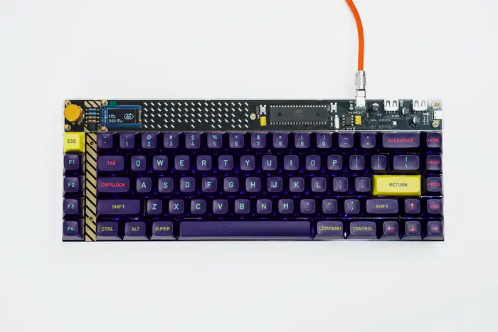 Lele76 Y2K x MT3 Cyber 热插拔客制化机械键盘- zFrontier 装备前线