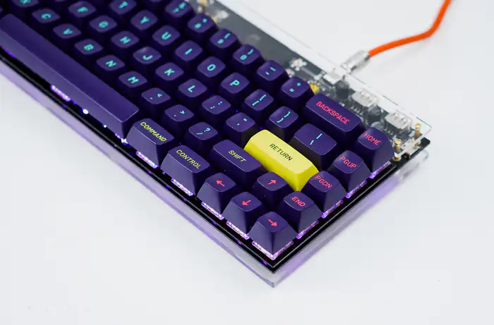 Lele76 Y2K x MT3 Cyber 热插拔客制化机械键盘- zFrontier 装备前线