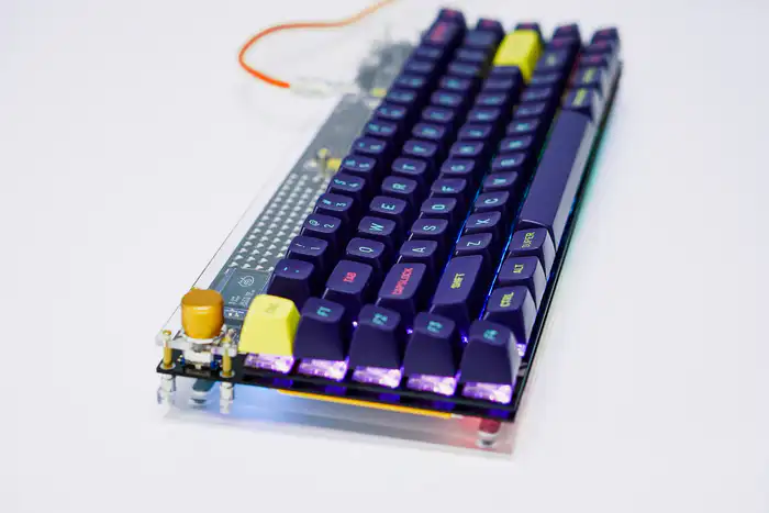 Lele76 Y2K x MT3 Cyber 热插拔客制化机械键盘- zFrontier 装备前线