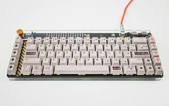 Lele76 Y2K x MV Synth 热插拔客制化机械键盘- zFrontier 装备前线