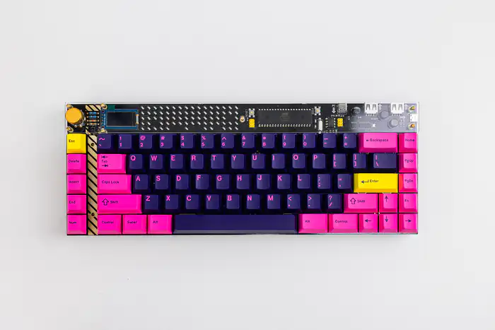 Lele76 Y2K x GMK 复古波热插拔客制化机械键盘- zFrontier 装备前线