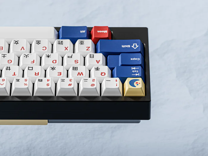 KeyKobo 键工坊Moon Rabbit 月兔ABS 二色键帽- zFrontier 装备前线
