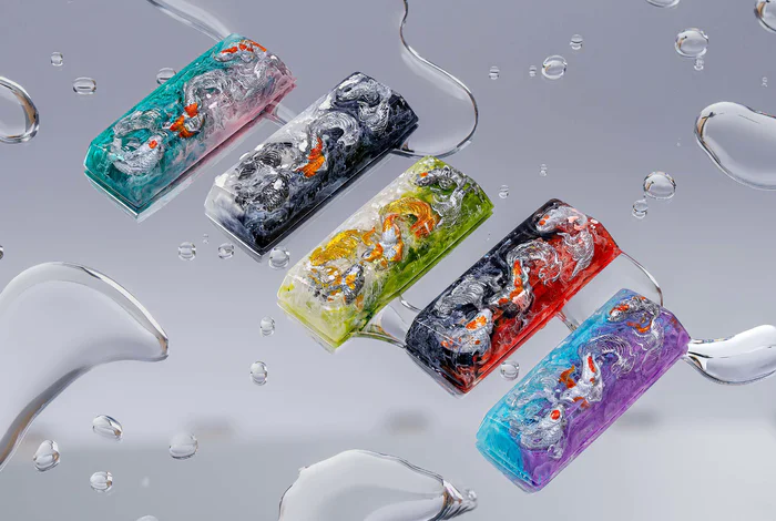 JellyKey 新品未使用Zen Pond III Zen Pond III - Cherry Circle of Life artisan keycaps
