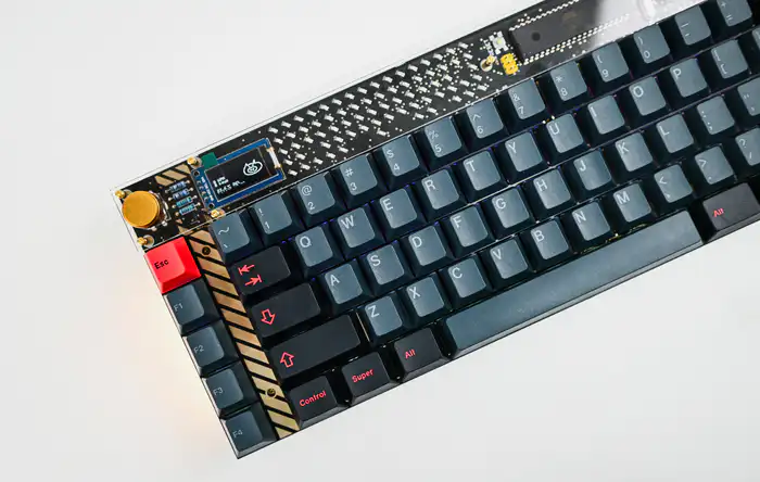 Lele76 Y2K 热插拔客制化机械键盘套件by LeleLab - zFrontier 装备前线