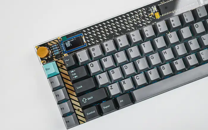 Lele76 Y2K 热插拔客制化机械键盘套件by LeleLab - zFrontier 装备前线