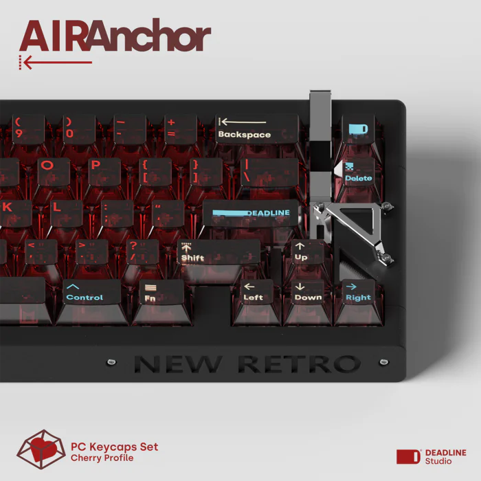 Deadline AirAnchor/锚红色透明PC键帽- zFrontier 装备前线