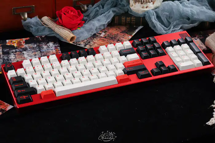 Kibou Rio65 WKL + KeyKobo 支配恶魔 AFK Club x Key Kobo 支配恶魔ABS 键