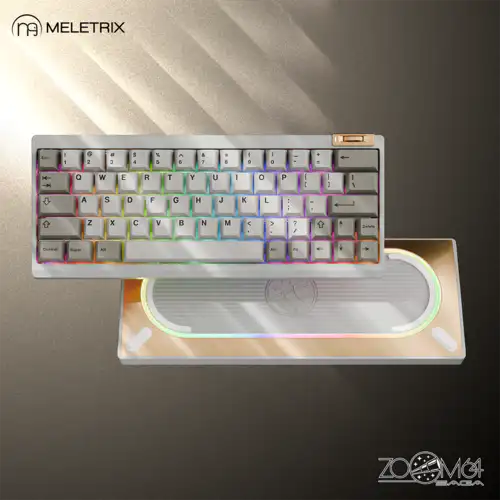 模型製作用品 13CROWN Meletrix ZOOM64混元「机械轴版」客制化键盘套件- zFrontier 装备前线