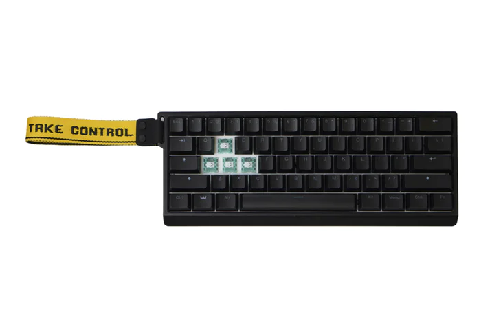 Wooting 60he+ カスタム品 GH60互換ケース対応キーボード(Wooting 60 HEなど)の