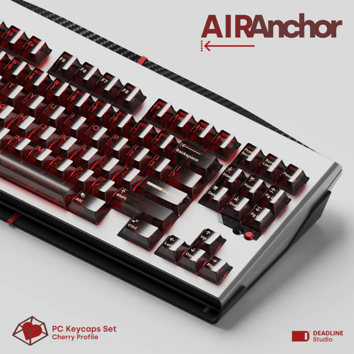 Deadline AirAnchor/锚红色透明PC键帽- zFrontier 装备前线