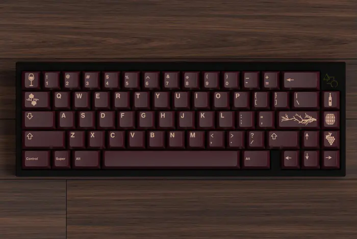 GMK CYL Bordeaux 波尔多键帽- zFrontier 装备前线