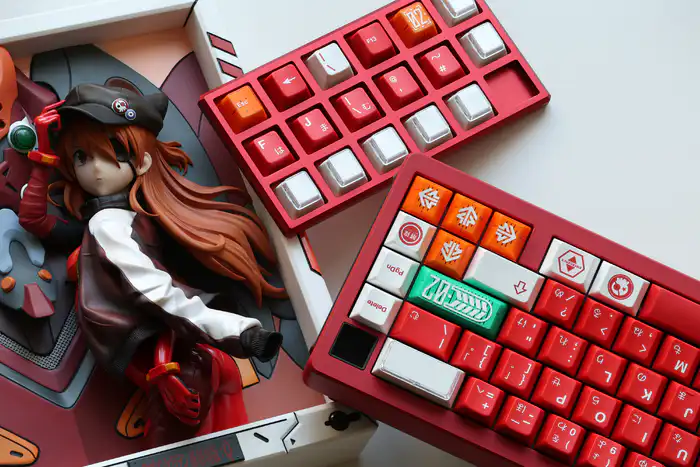 Milkyway Asuka R2 ABS PBT 二色+热升华键帽- zFrontier 装备前线