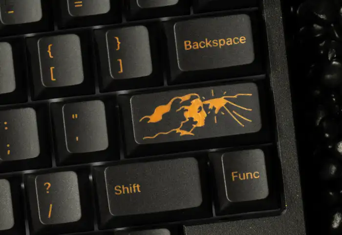 KAP Midas 黄金之触原厂二色键帽套装- zFrontier 装备前线