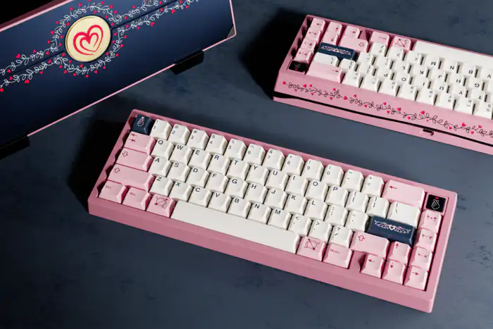 Meletrix Zoom65 V3 丘比特联名款客制化机械键盘套件- zFrontier 装备前线