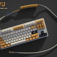 记录一下自己装的第一把键盘Aaru87 二氧黑金+帝王谷键帽- zFrontier
