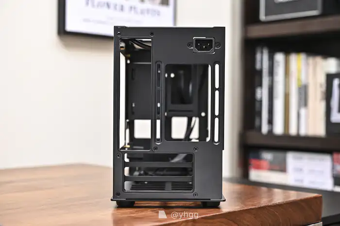 阳极黑无光直插ITX——ROG B760-I+影驰4070+COOJ 宰相Z13 装机展示