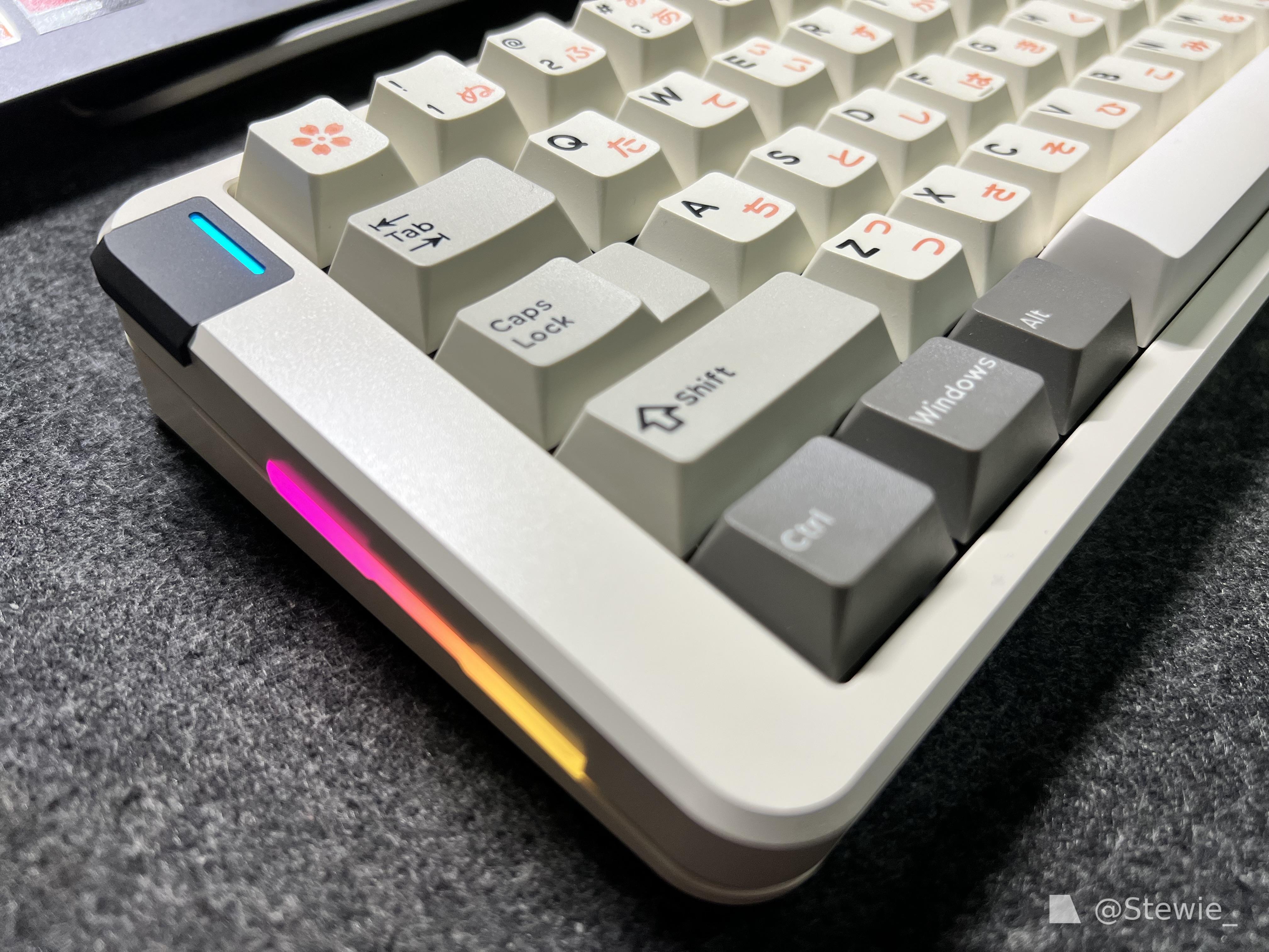 オリジナルデザイン手作り商品 Space65 R3 Quicksilver 自作キーボード