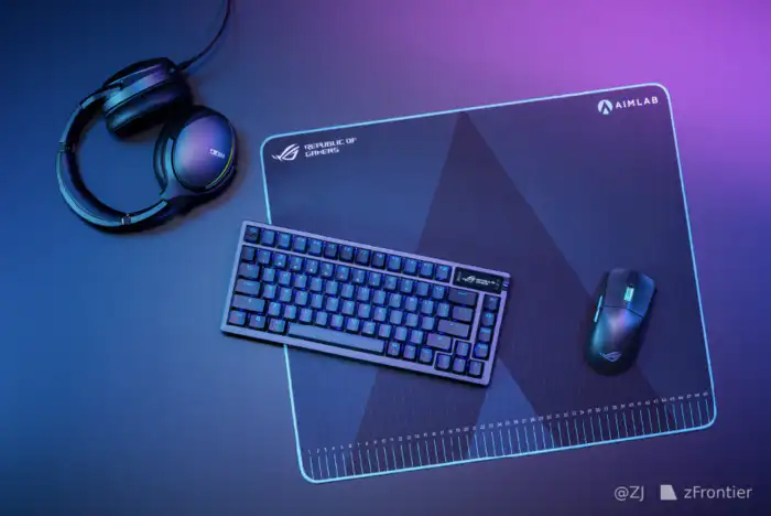 众测】ROG 夜魔机械键盘&龙鳞ACE AIMLAB游戏鼠标- zFrontier 装备前线