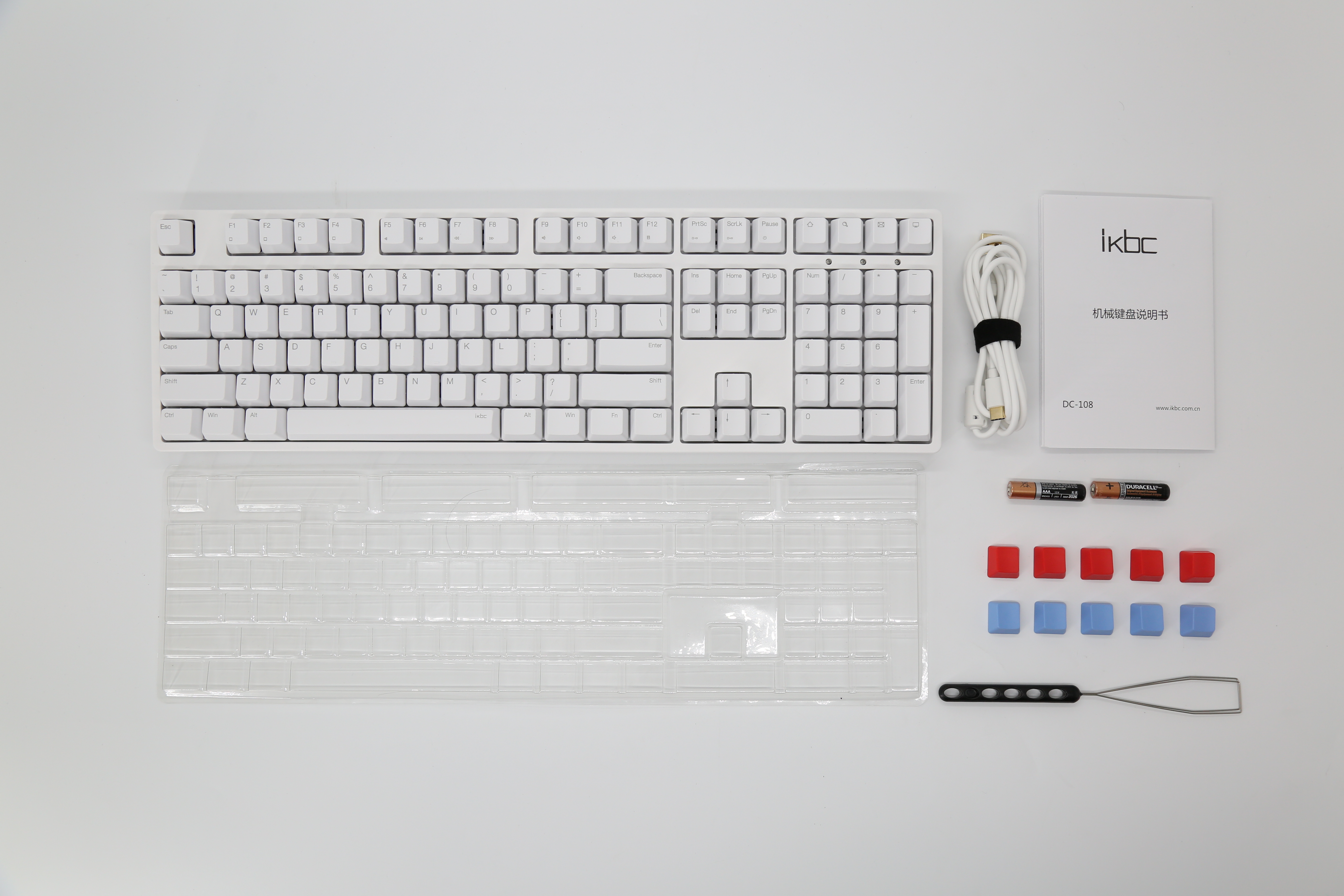 三金ikbcdc108双模机械键盘评测