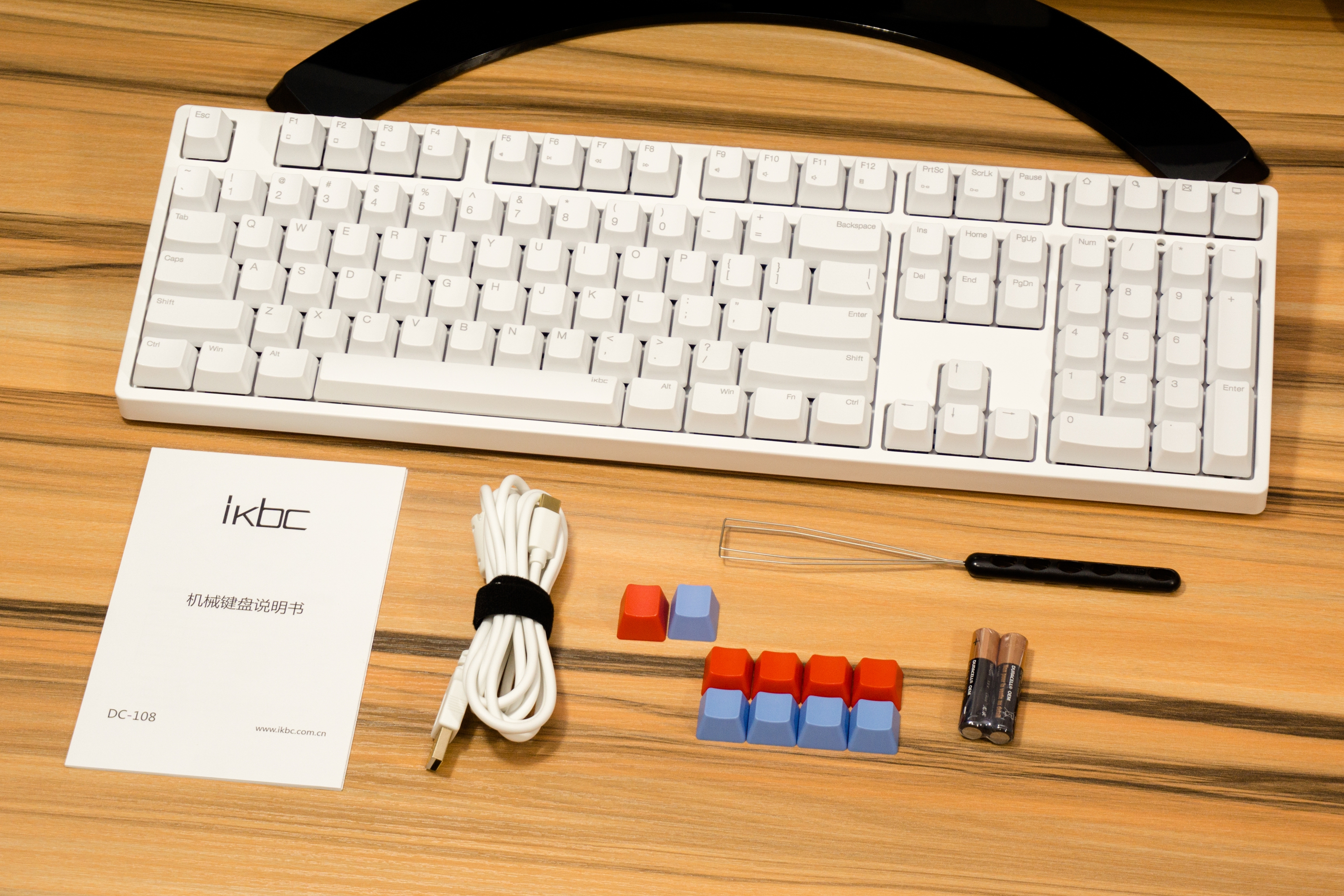 ikbcdc108双模蓝牙机械键盘拆解评测