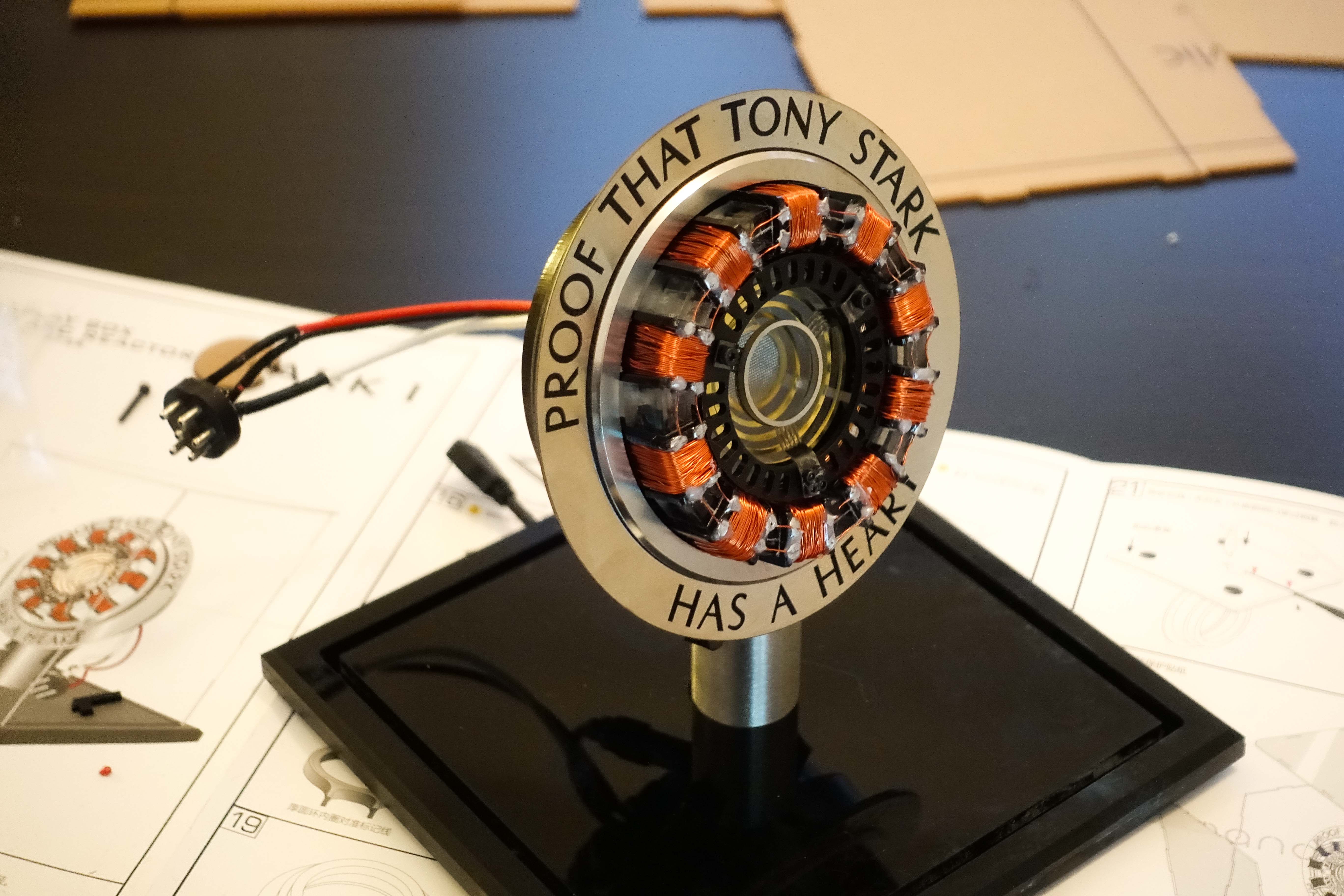 模型初体验——钢铁侠电弧反应堆 mark i - zfrontier 装备前线