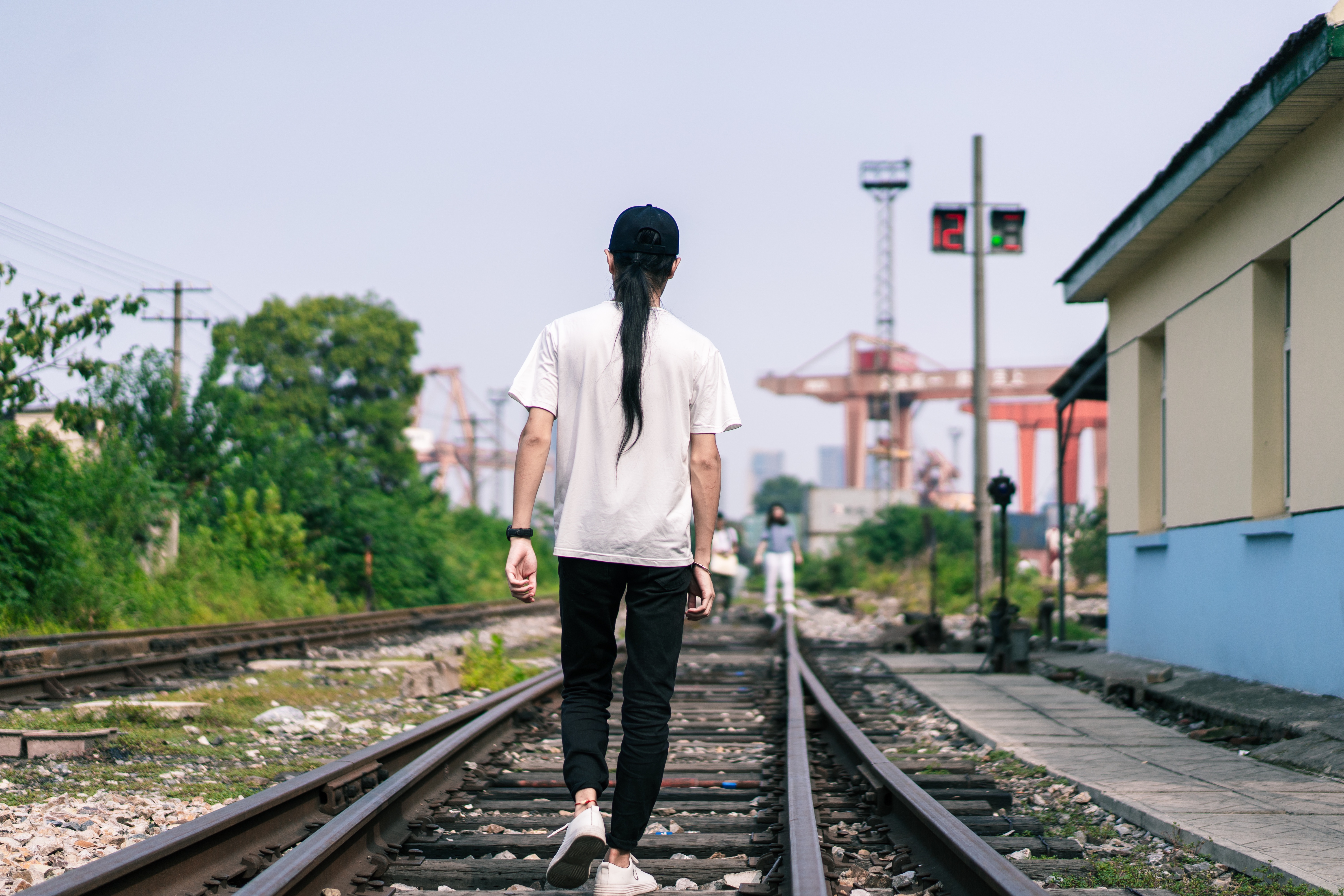 浦口火車站,「背影」的地點,也是「情深深雨濛濛」的取景地.前線生活