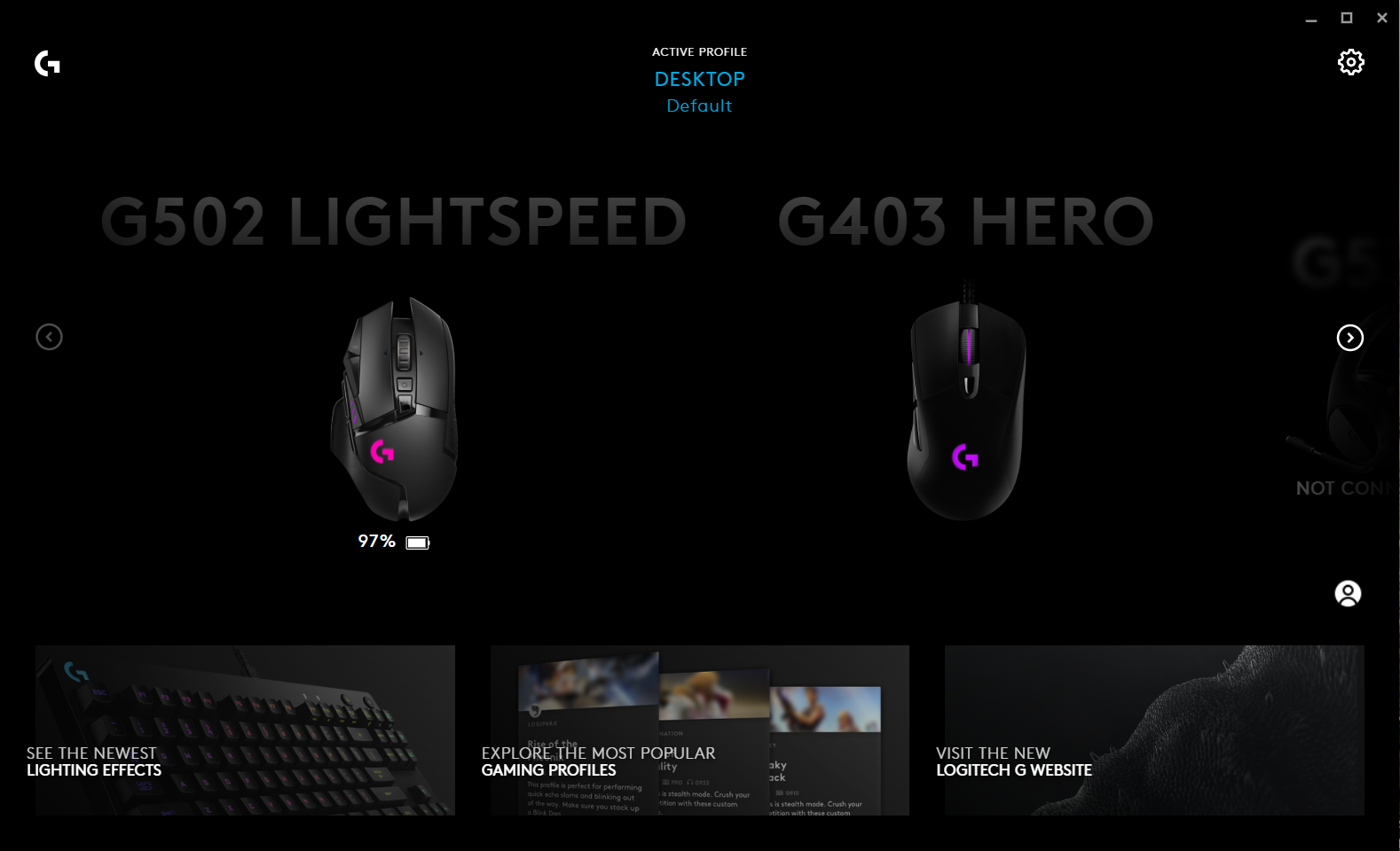 Logitech G403 Hero的一个简单开箱 Zfrontier 装备前线