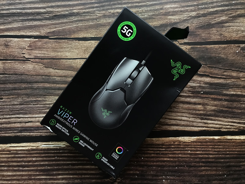 极限之轻科学减重雷蛇raverviper毒蝰鼠标测评与拆解