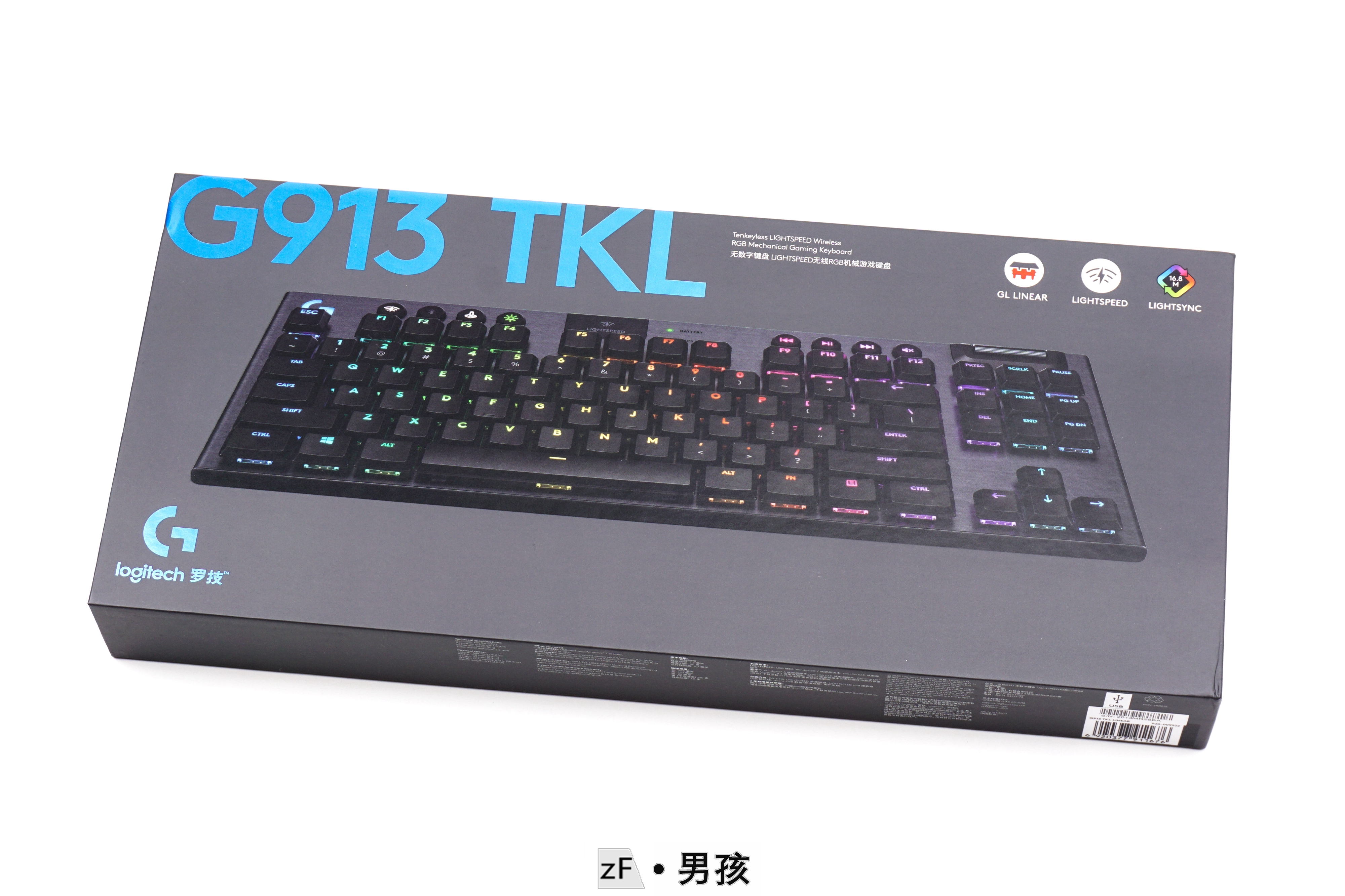 全网首拆——罗技G913 TKL双模无线键盘，测评&拆解- zFrontier 装备前线