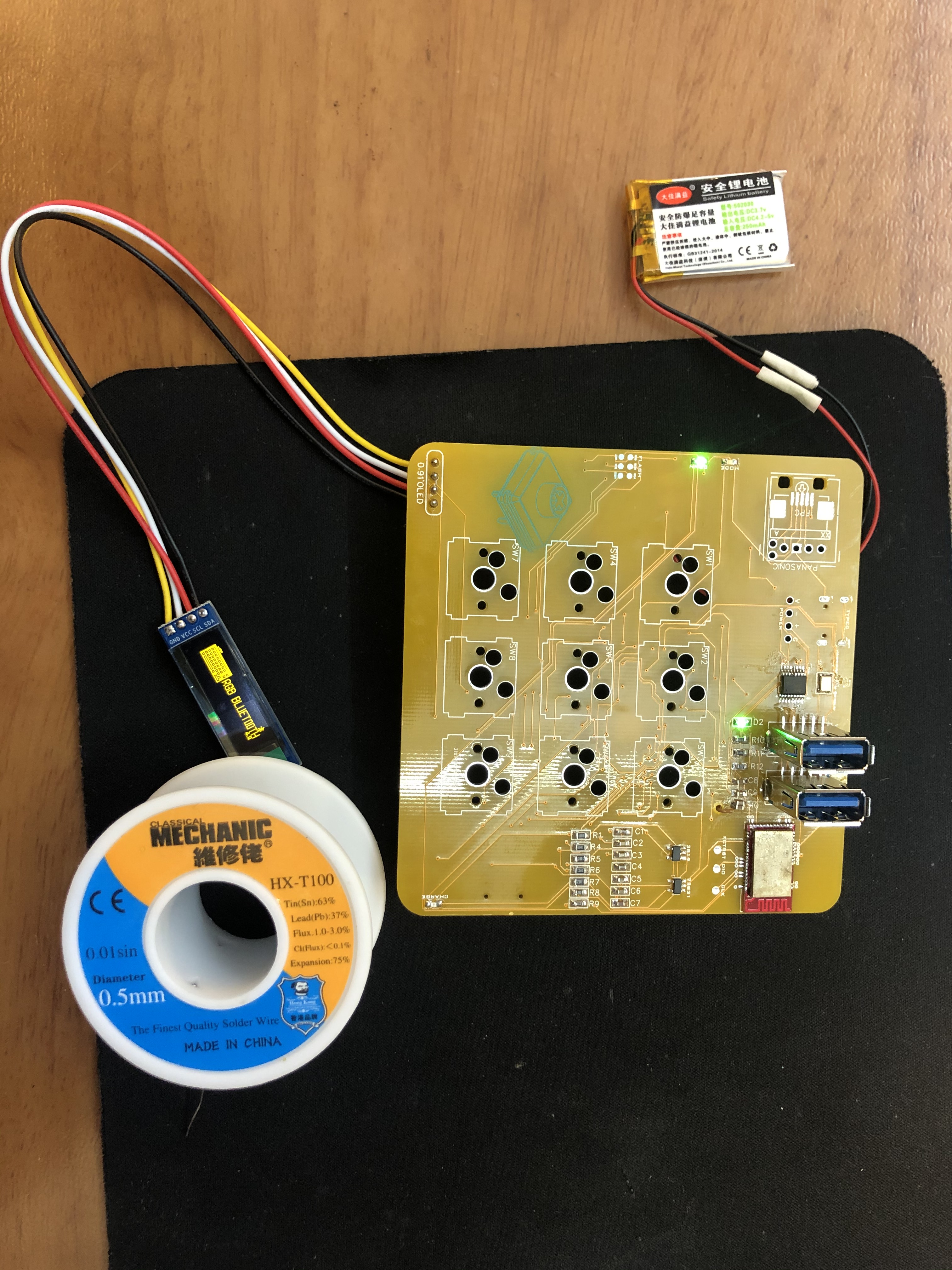 9键usb30hubmdbt40松下旋钮oledtc